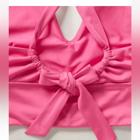 Athleta Plunge Bikini Top- size M - Picture 6 of 9